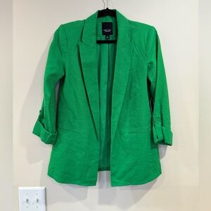 🔥NWT Simply Vera Green Women's Blazer Sz XS🔥